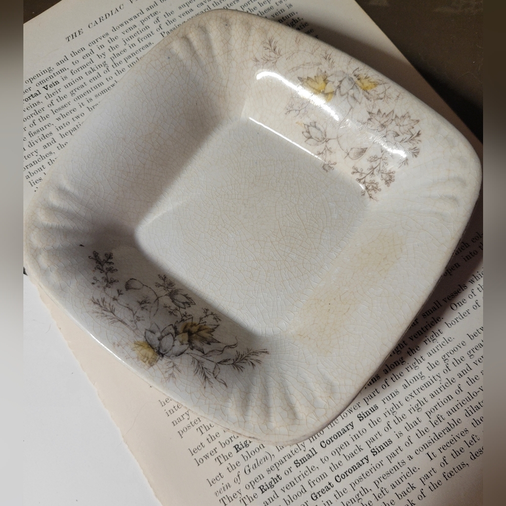 Cottagecore Shabby Chic Catch All Dish